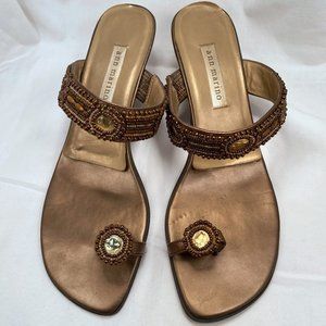 Beaded Leather Sandal